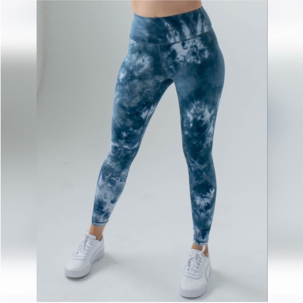 Savvi reef leggings in glacier blue